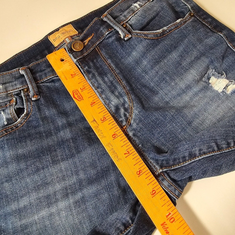Driftwood Womens Marilyn Skinny Jeans Size 27 Distressed Stretch Denim Casual‎ - Picture 10 of 13